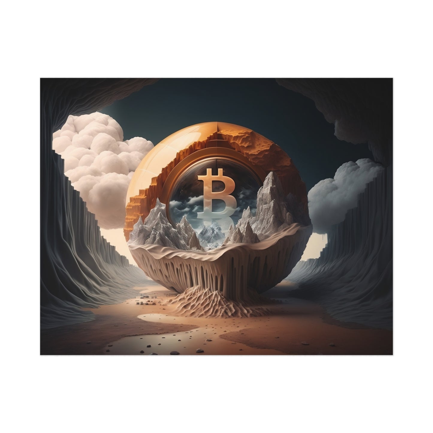 4th Orb of Bitcoin Poster