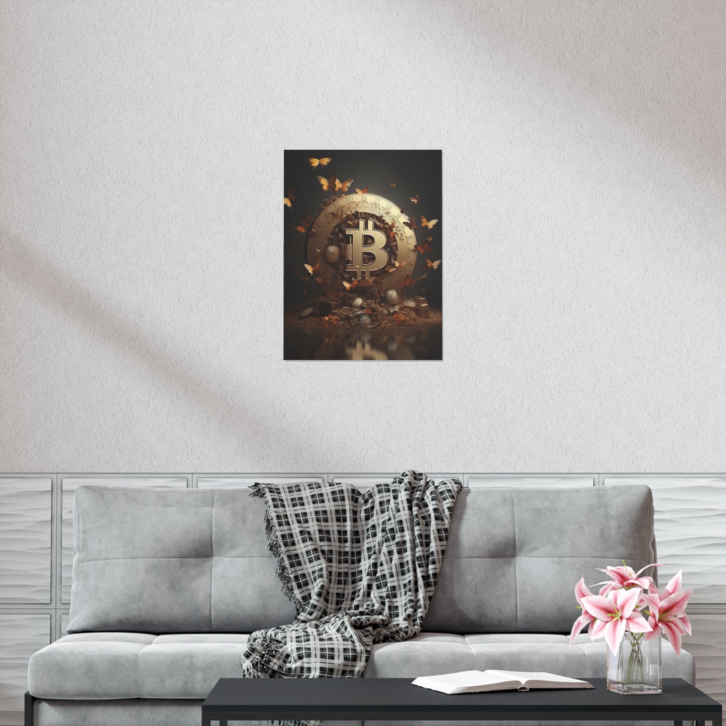 Bitcoin Metamorphosis Poster