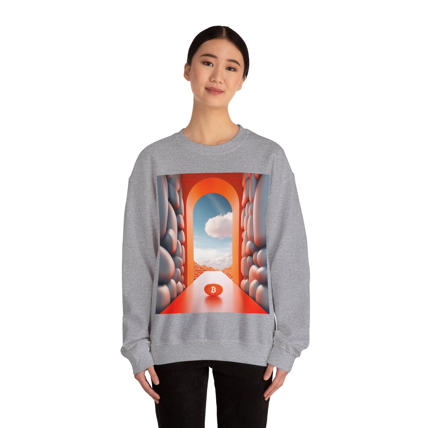 Orange Pill Archway Sweater