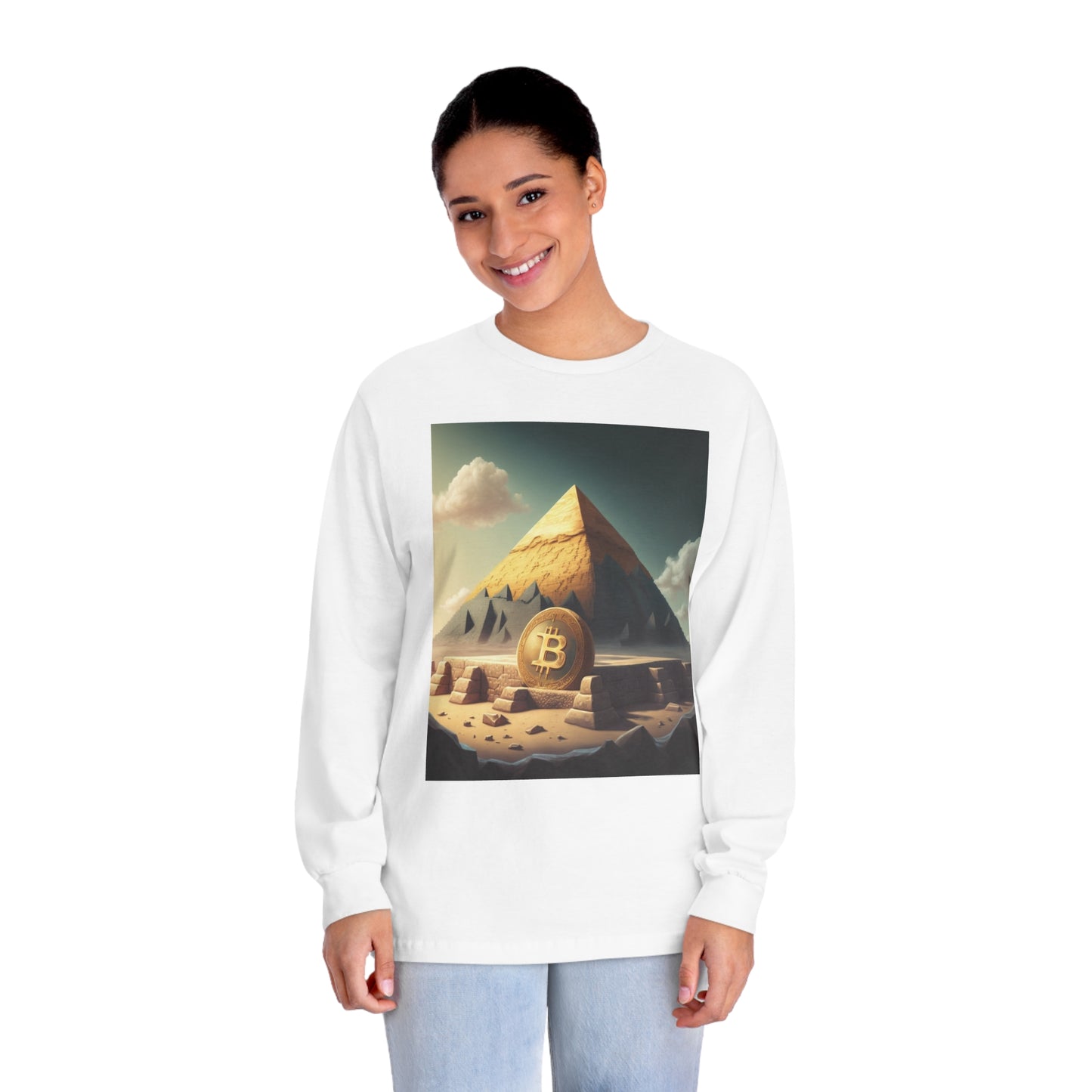 Bitcoin Pyramid Long Sleeve