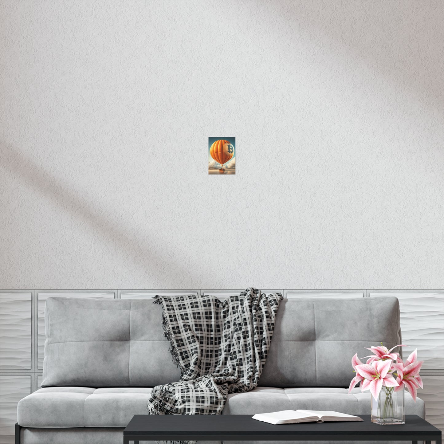 Bitcoin Balloon Poster
