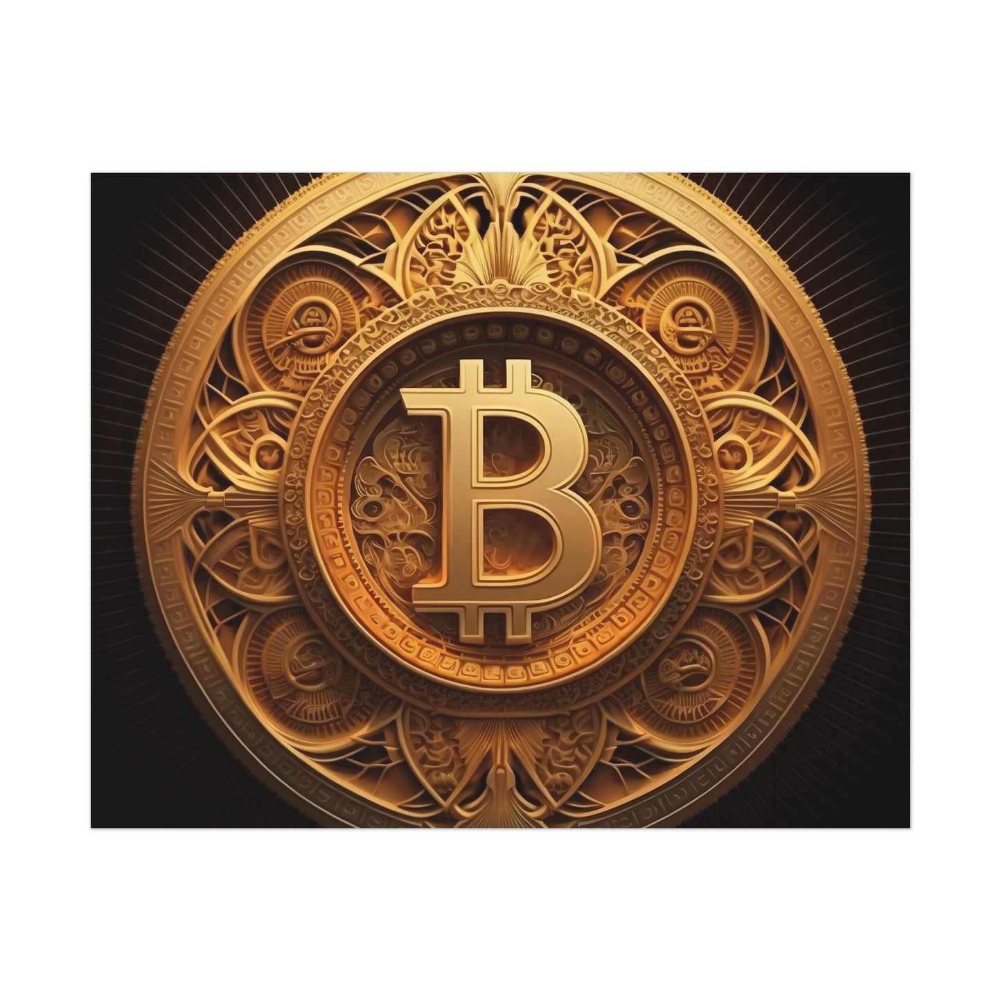 Bitcoin Shrine Poster