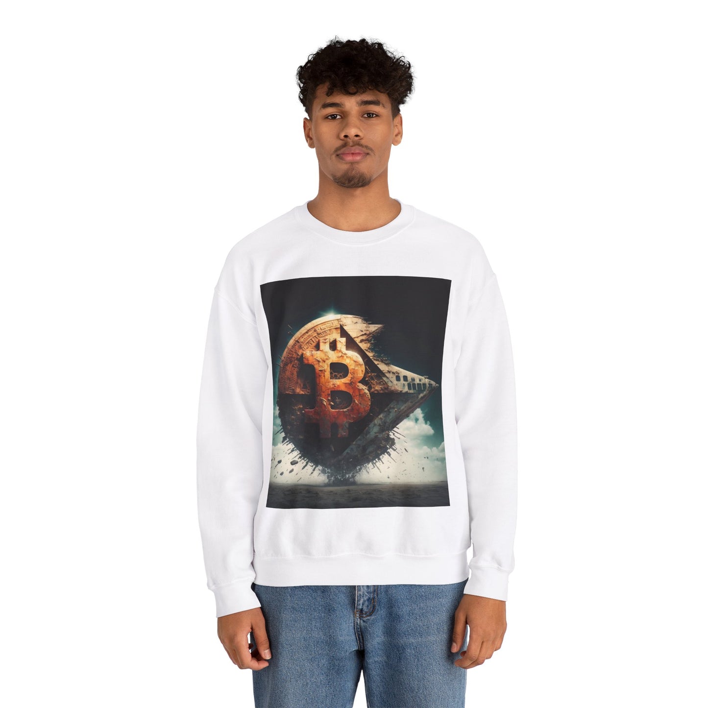 Bitcoin Starship Sweater