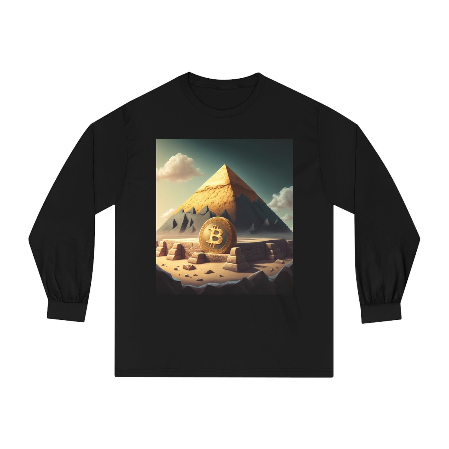 Bitcoin Pyramid Long Sleeve