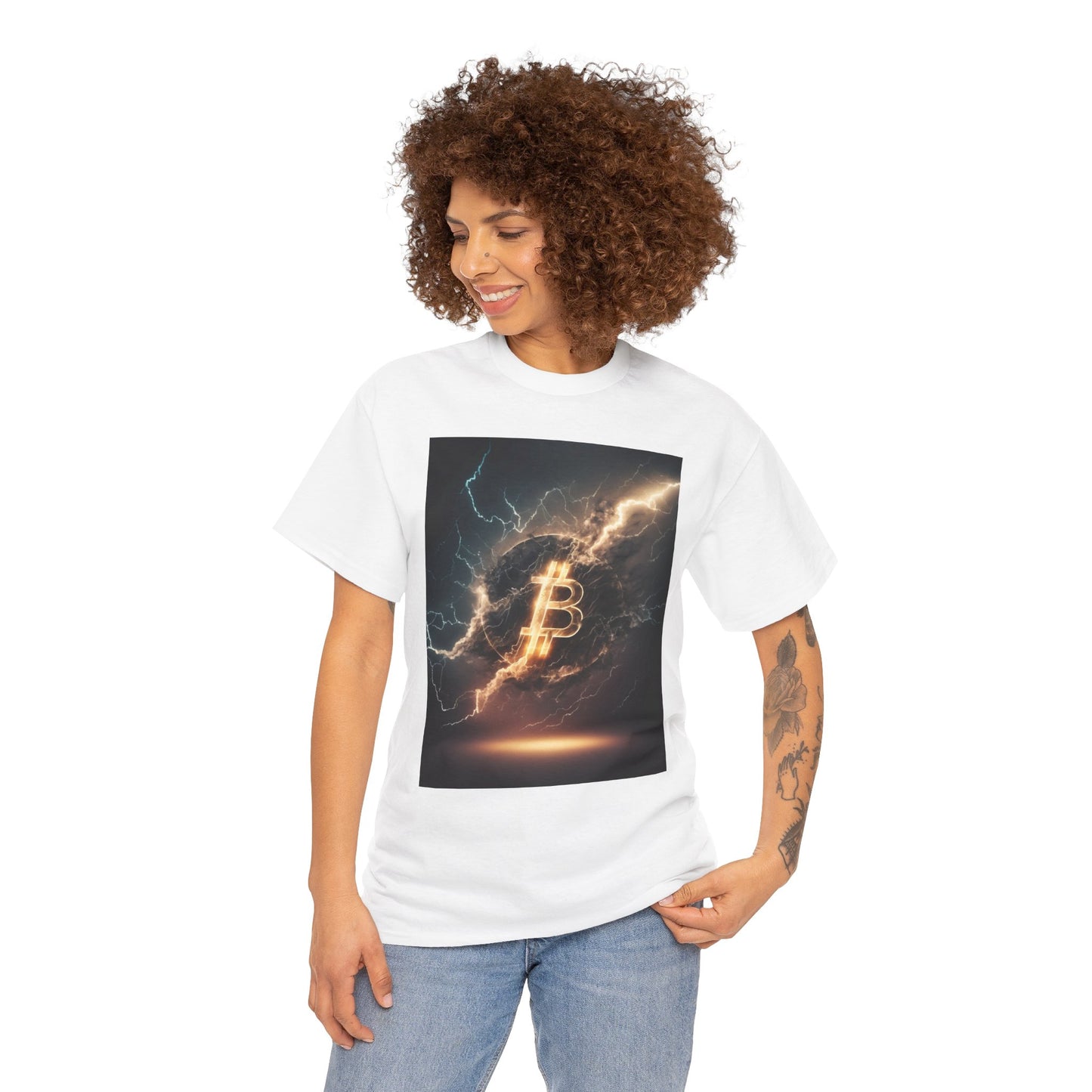 Bitcoin Lightning Tshirt