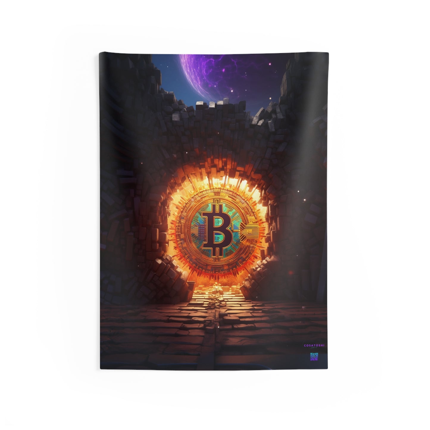Gravity Portal Wall Tapestry