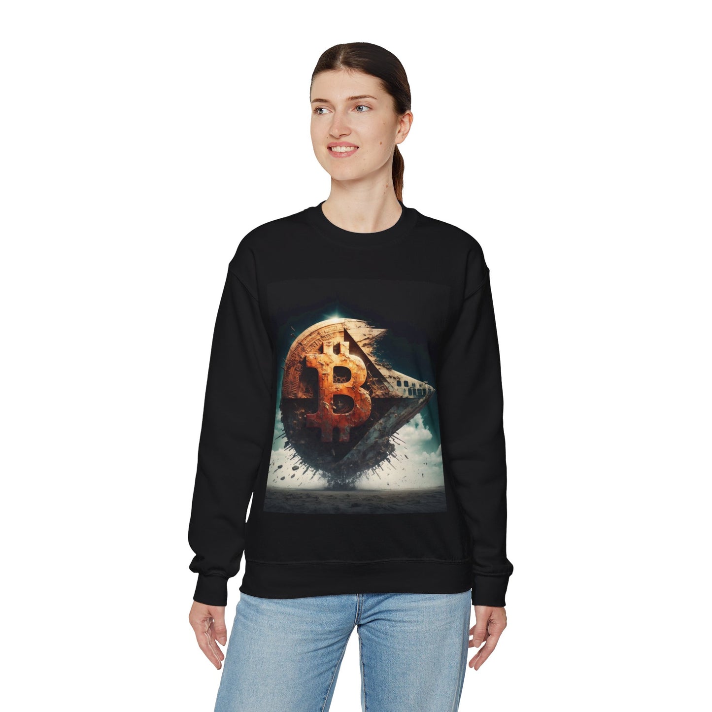 Bitcoin Starship Sweater