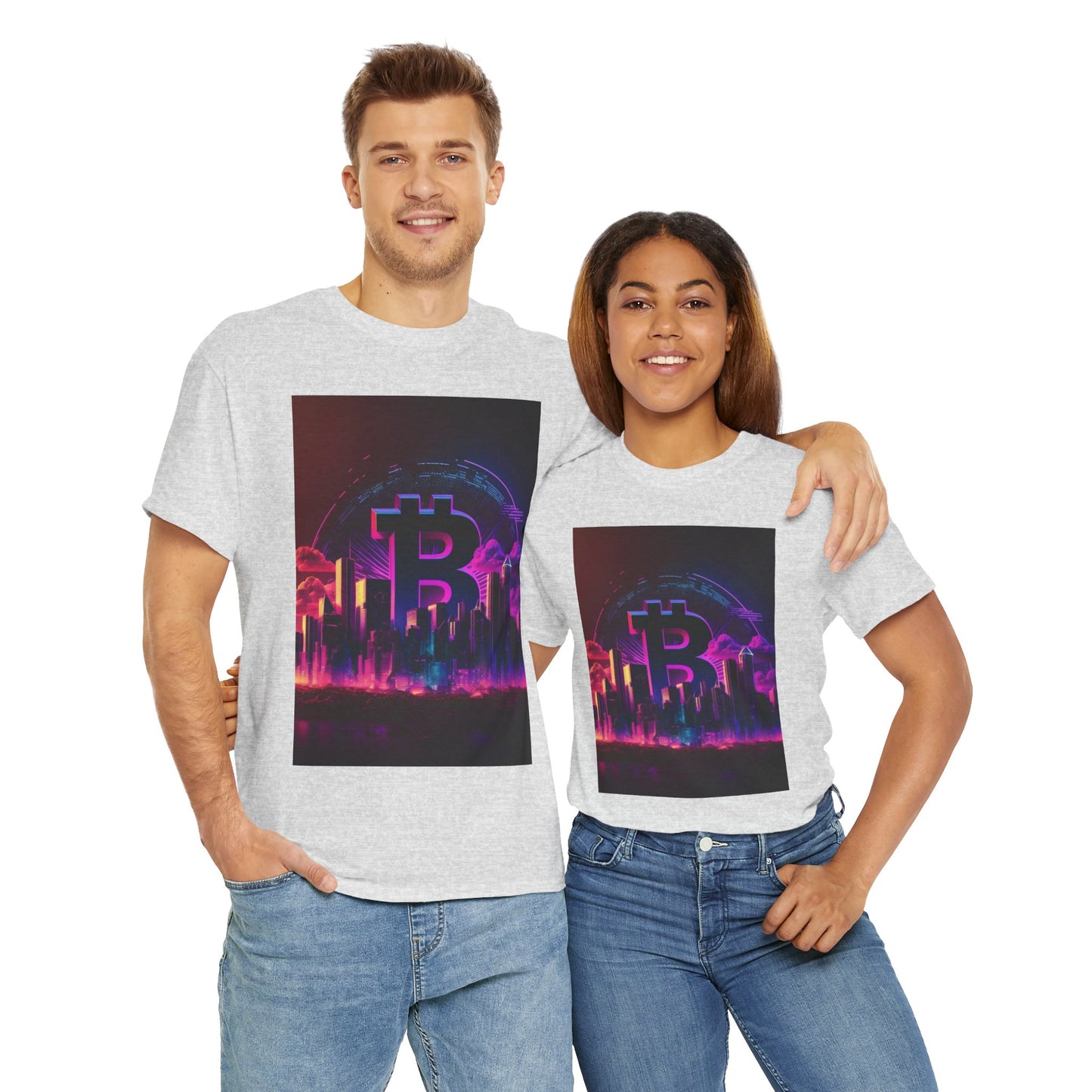 Bitcoin Night City Tshirt