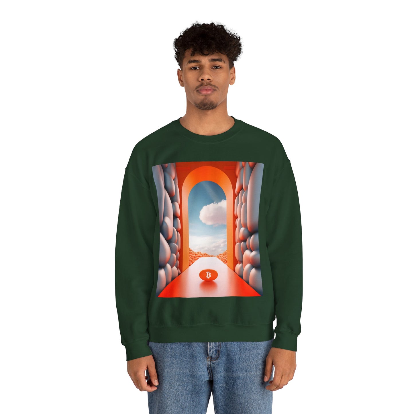 Orange Pill Archway Sweater