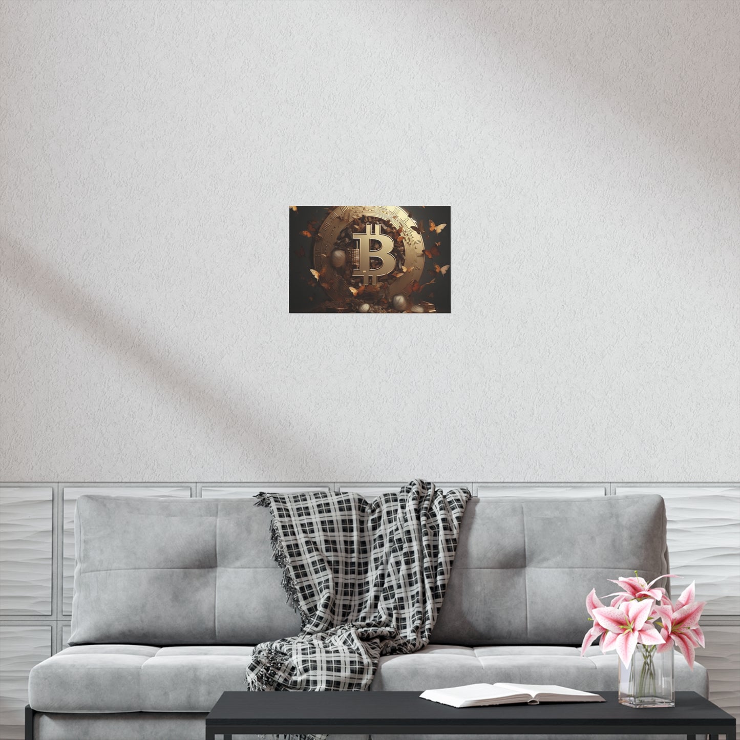 Bitcoin Metamorphosis Poster