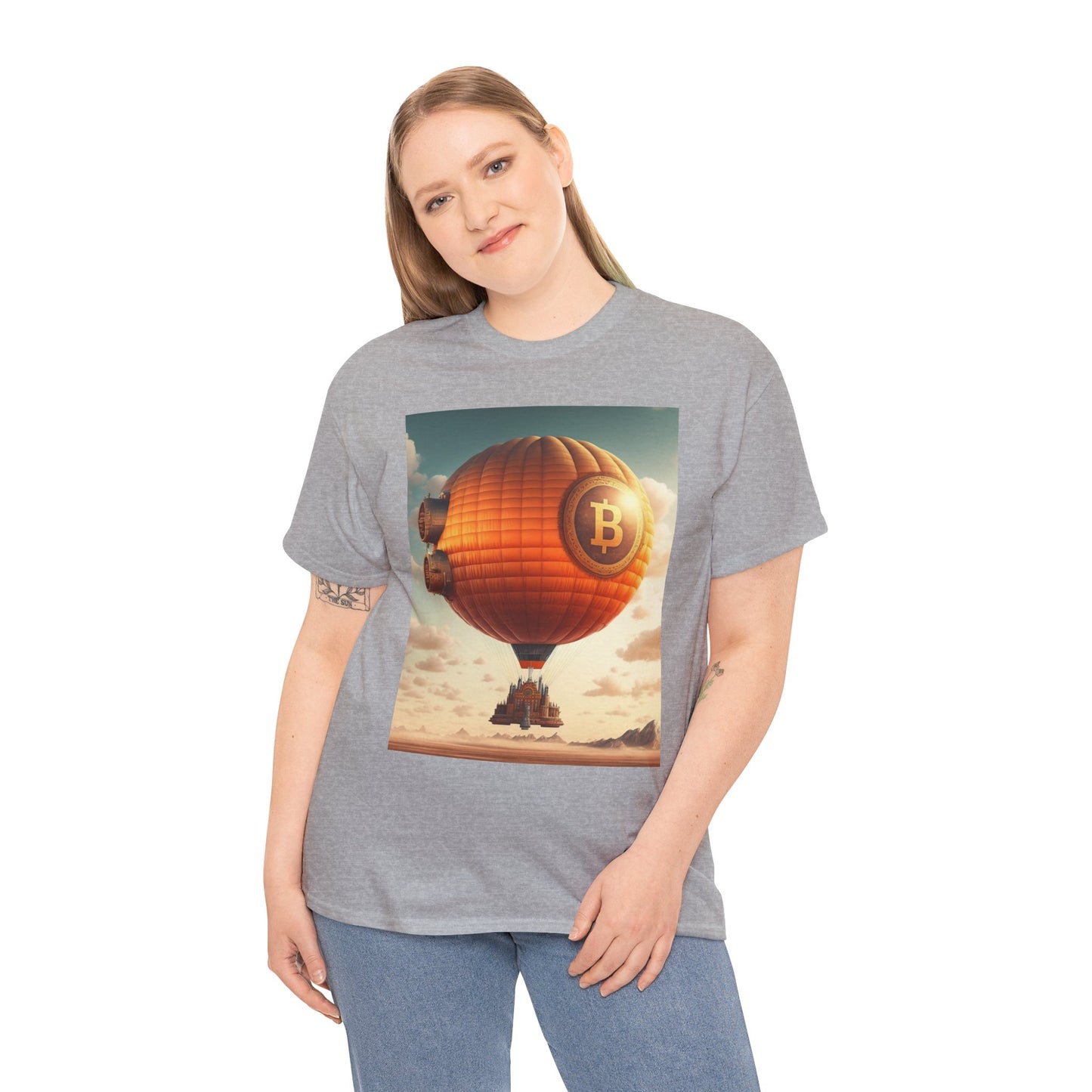 Bitcoin Rigid Airship Tshirt