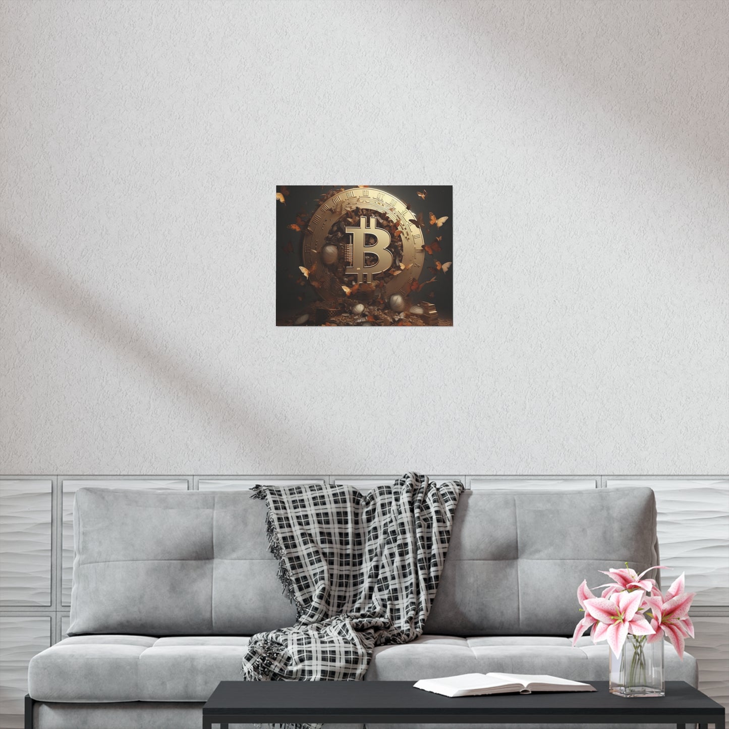 Bitcoin Metamorphosis Poster