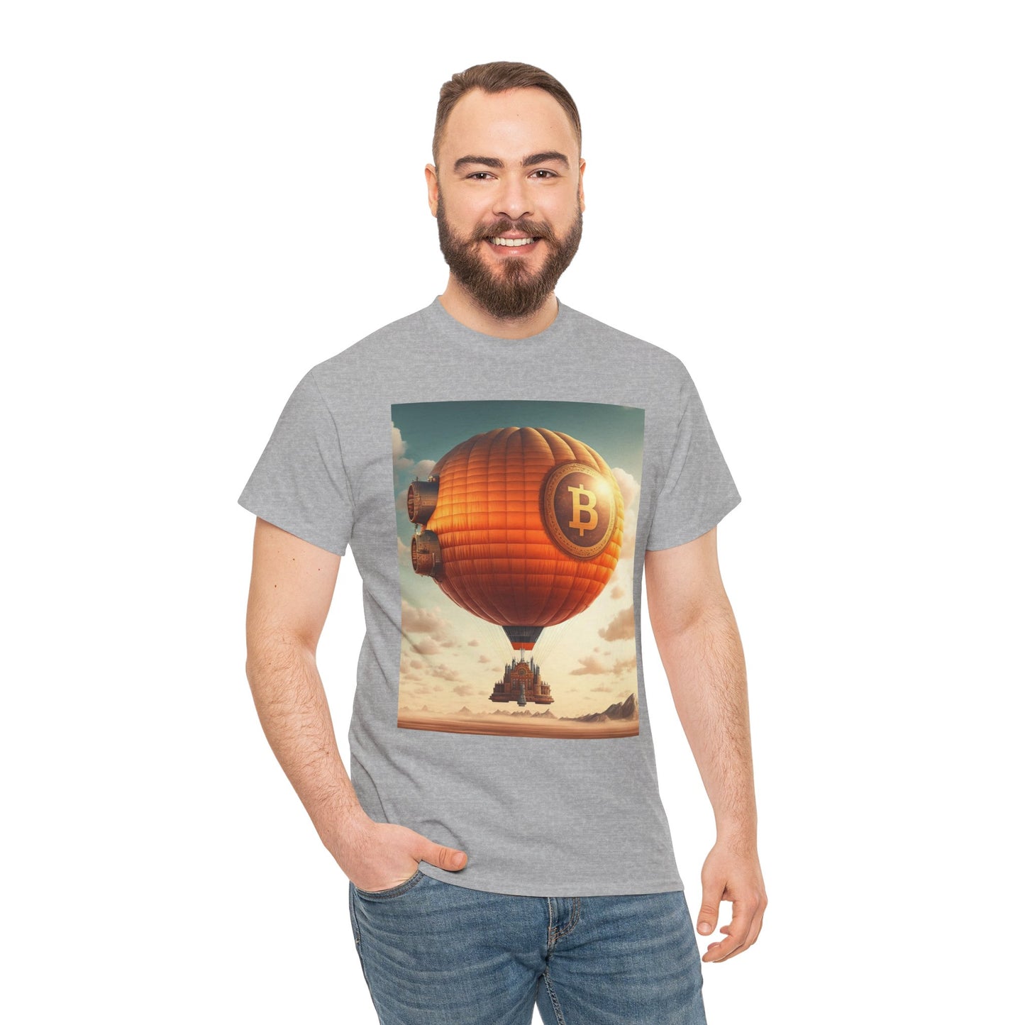 Bitcoin Rigid Airship Tshirt