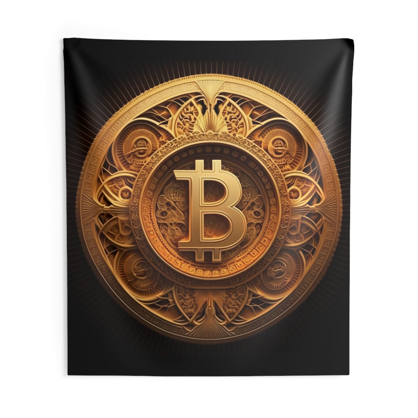 Bitcoin Shrine Wall Tapestry