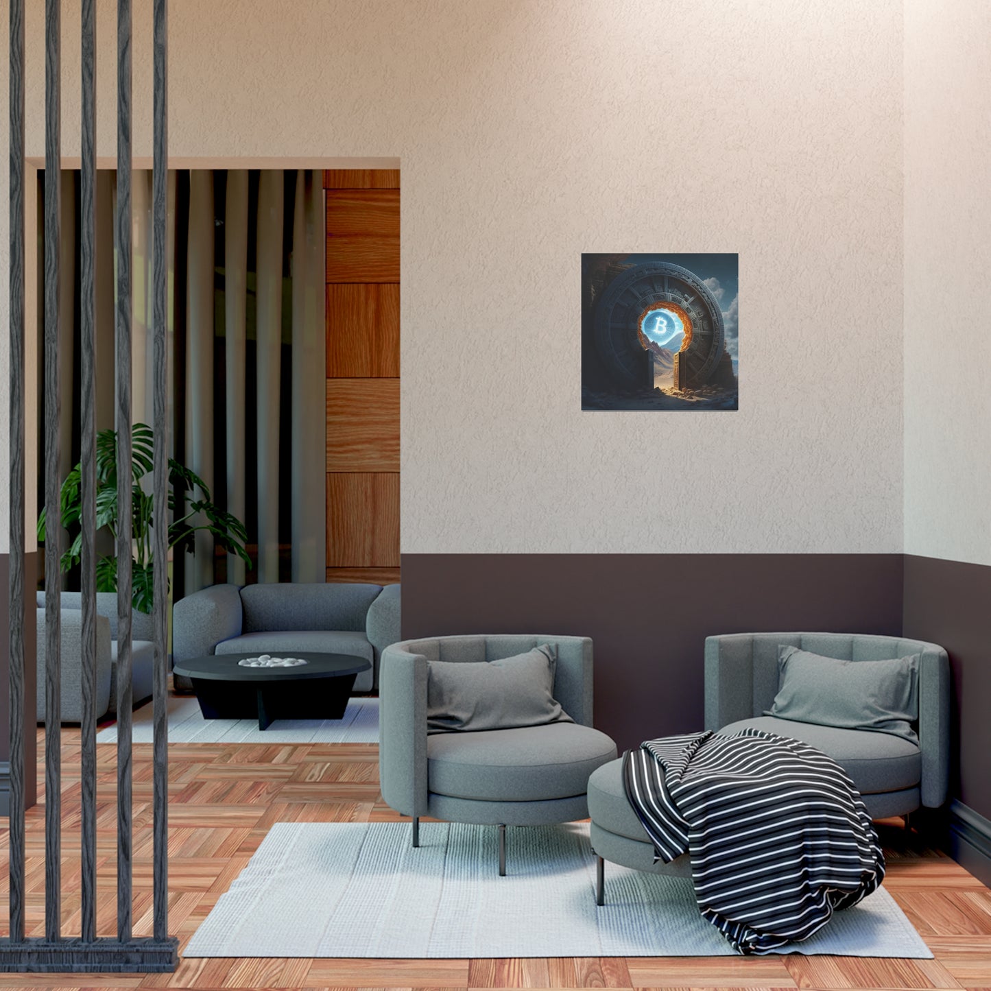 Bitcoin Stargate Poster