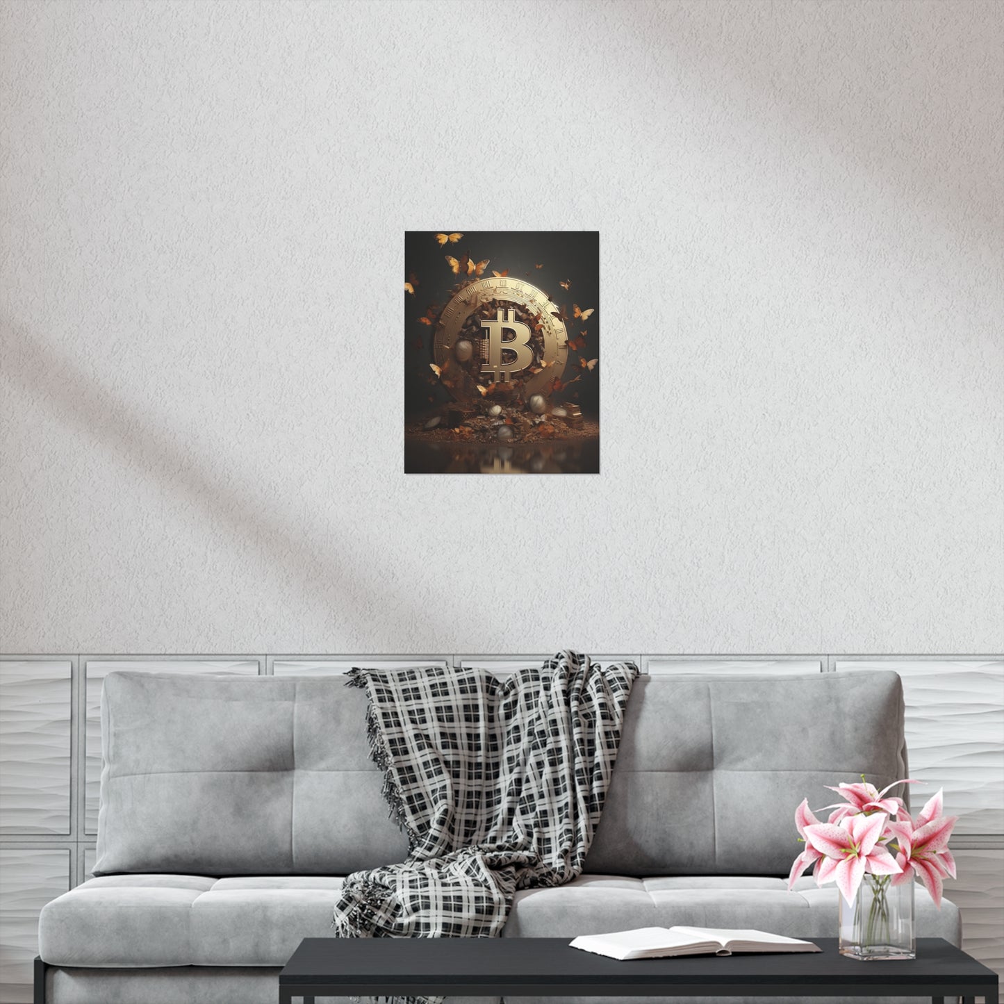 Bitcoin Metamorphosis Poster