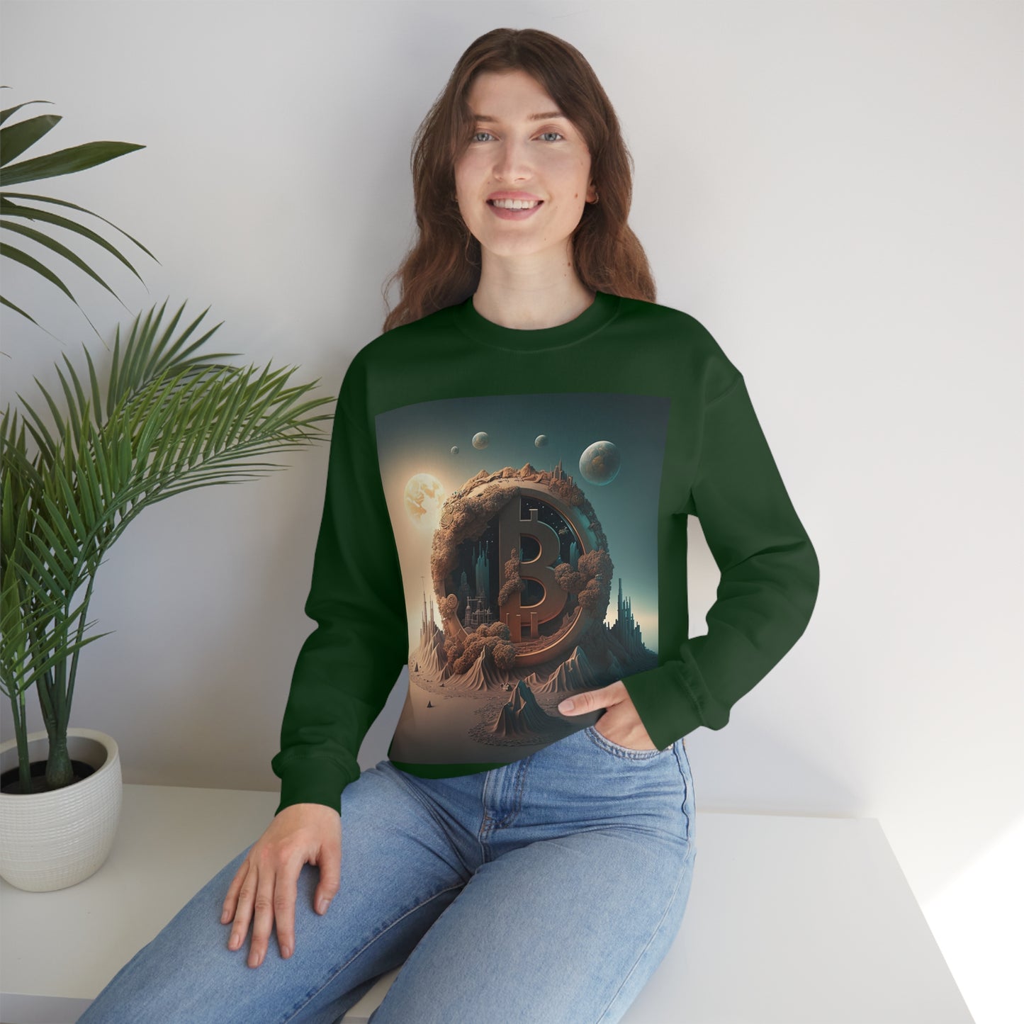 4th Globe of Bitcoin Sweater