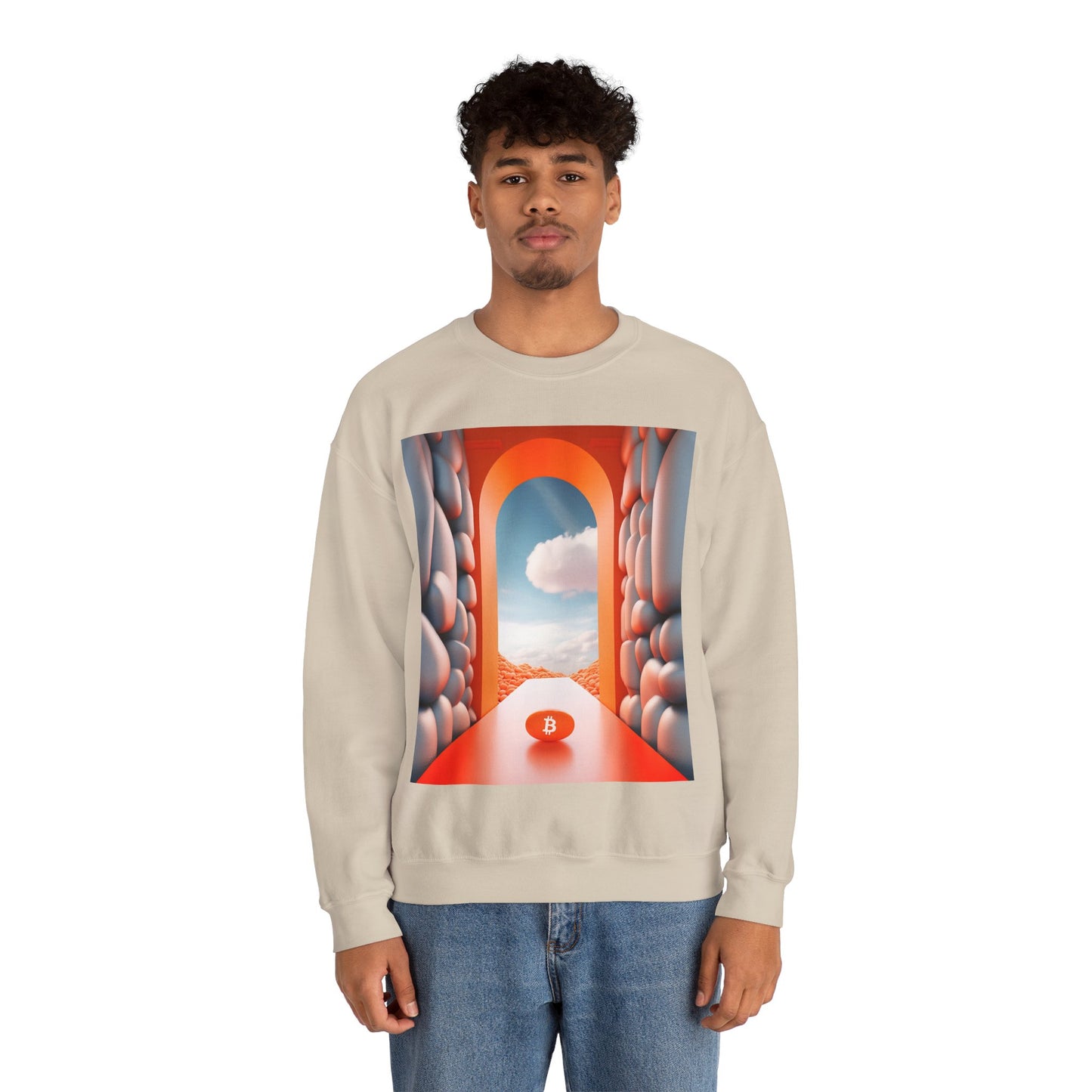 Orange Pill Archway Sweater