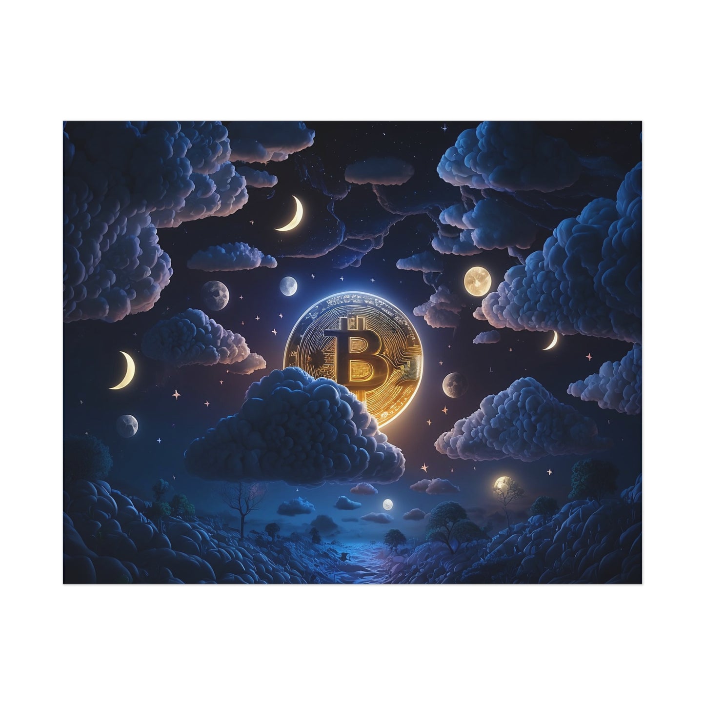 Dreaming of Bitcoin Poster