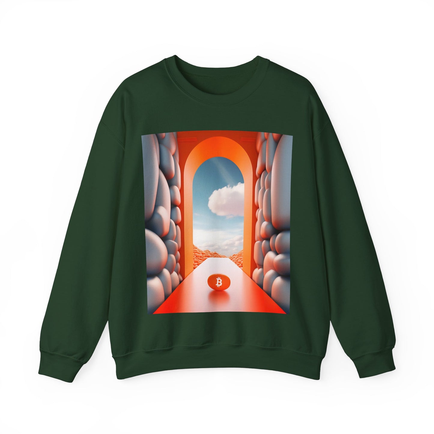 Orange Pill Archway Sweater
