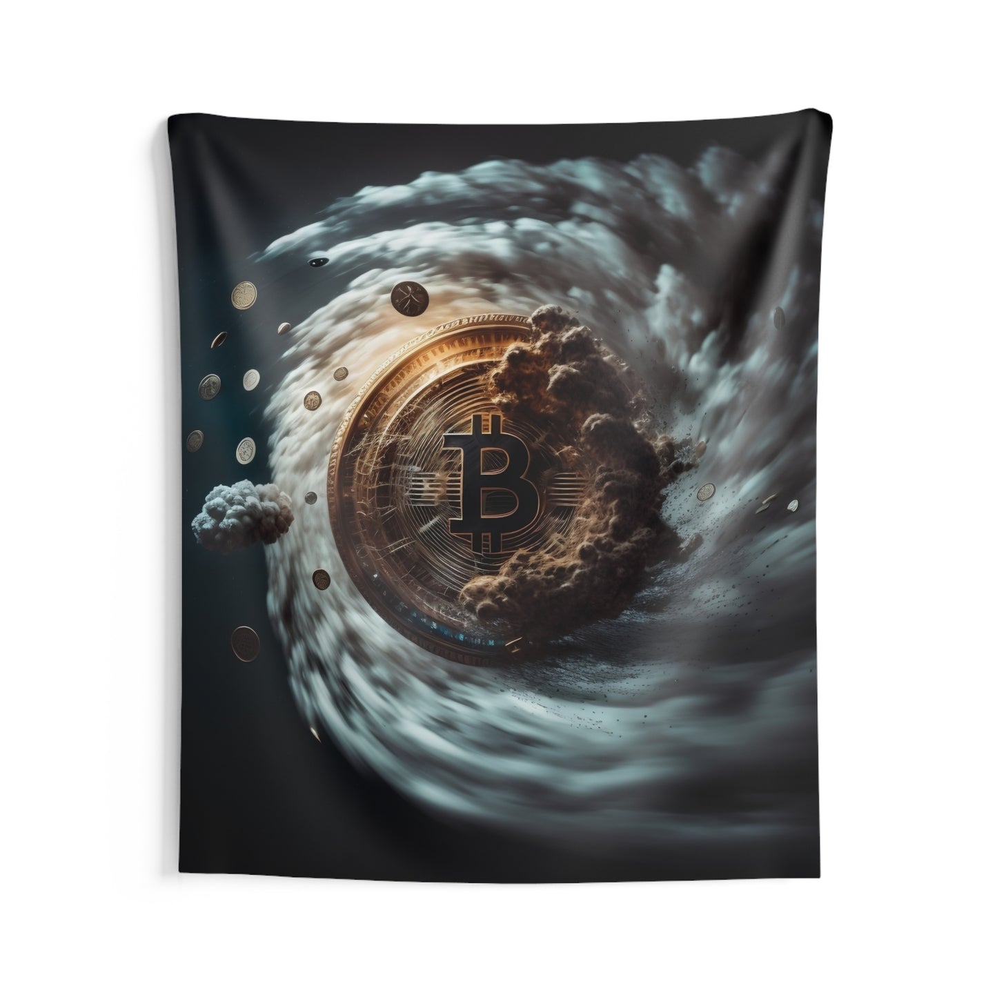 Race Thru Space & Time Wall Tapestry