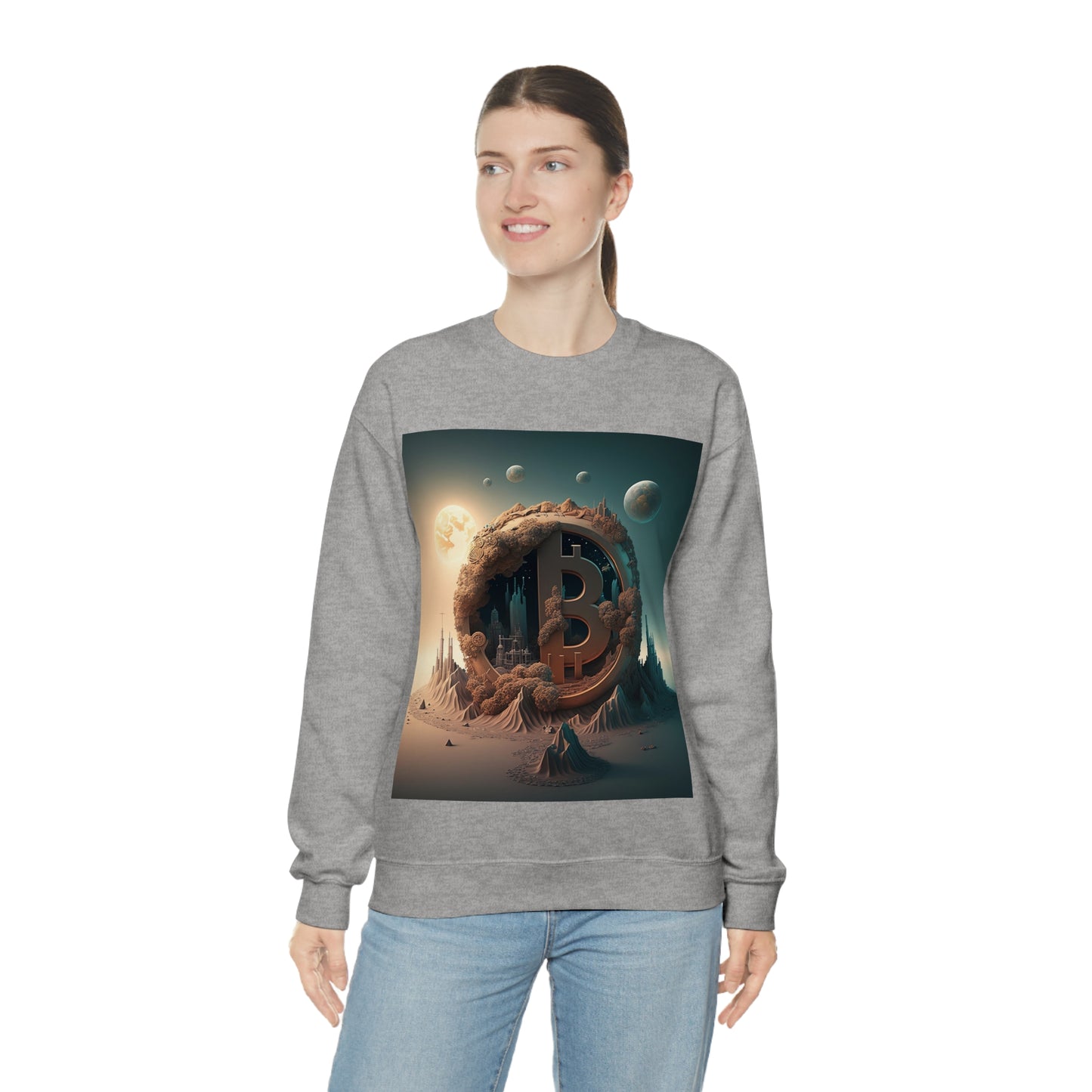 4th Globe of Bitcoin Sweater