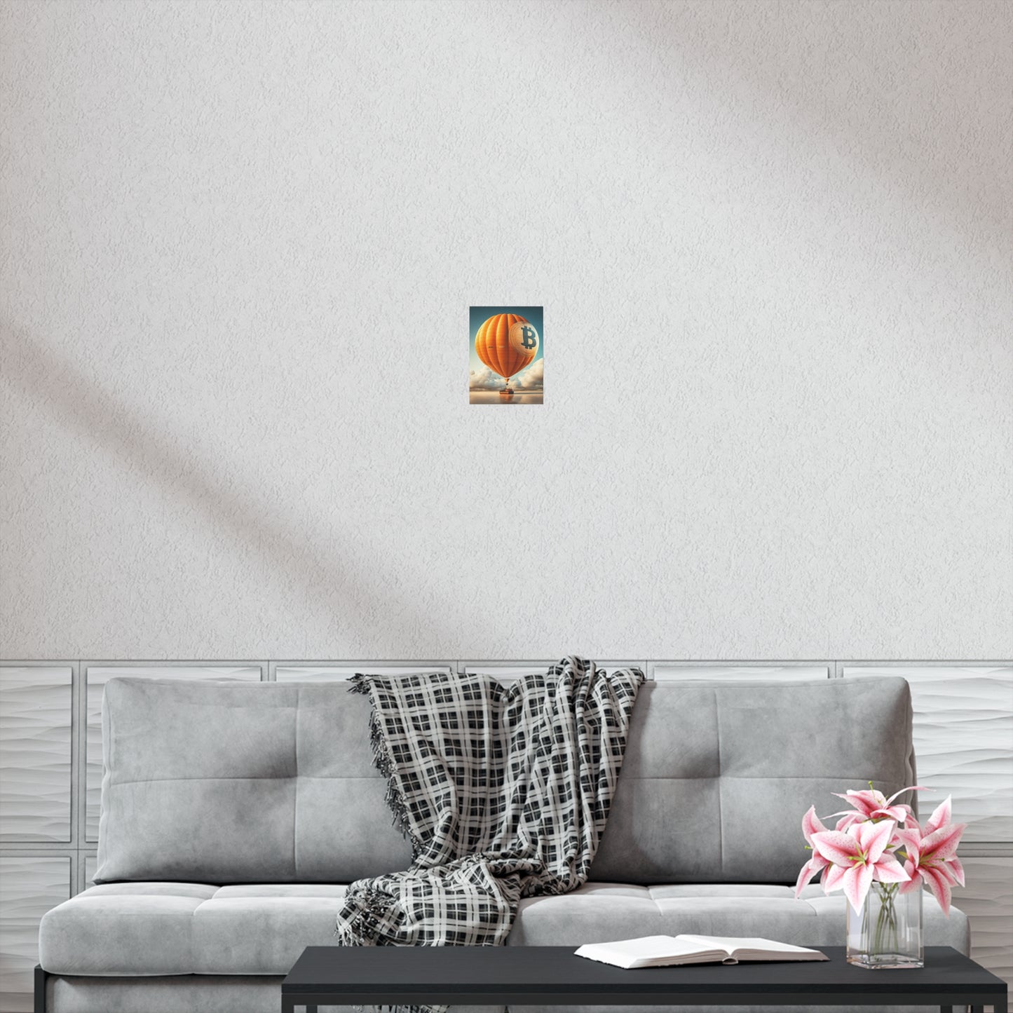 Bitcoin Balloon Poster