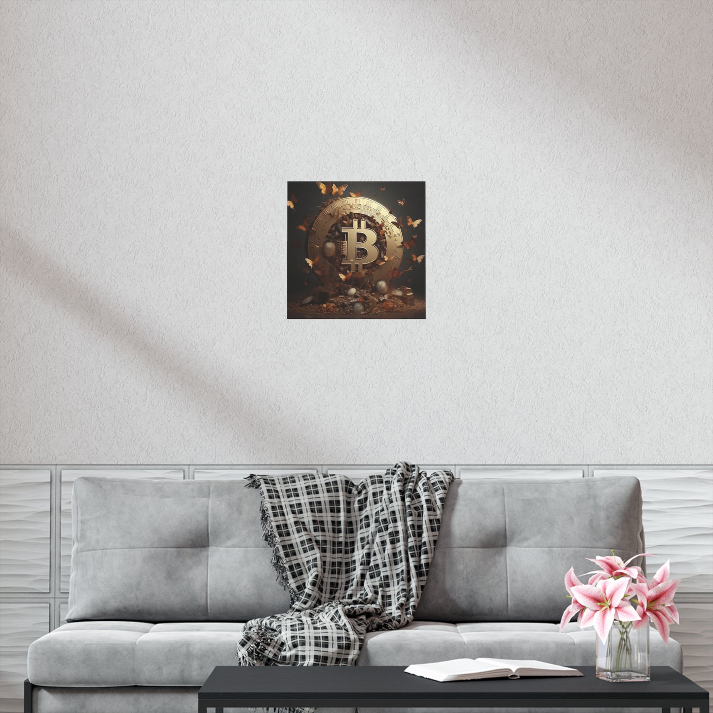 Bitcoin Metamorphosis Poster