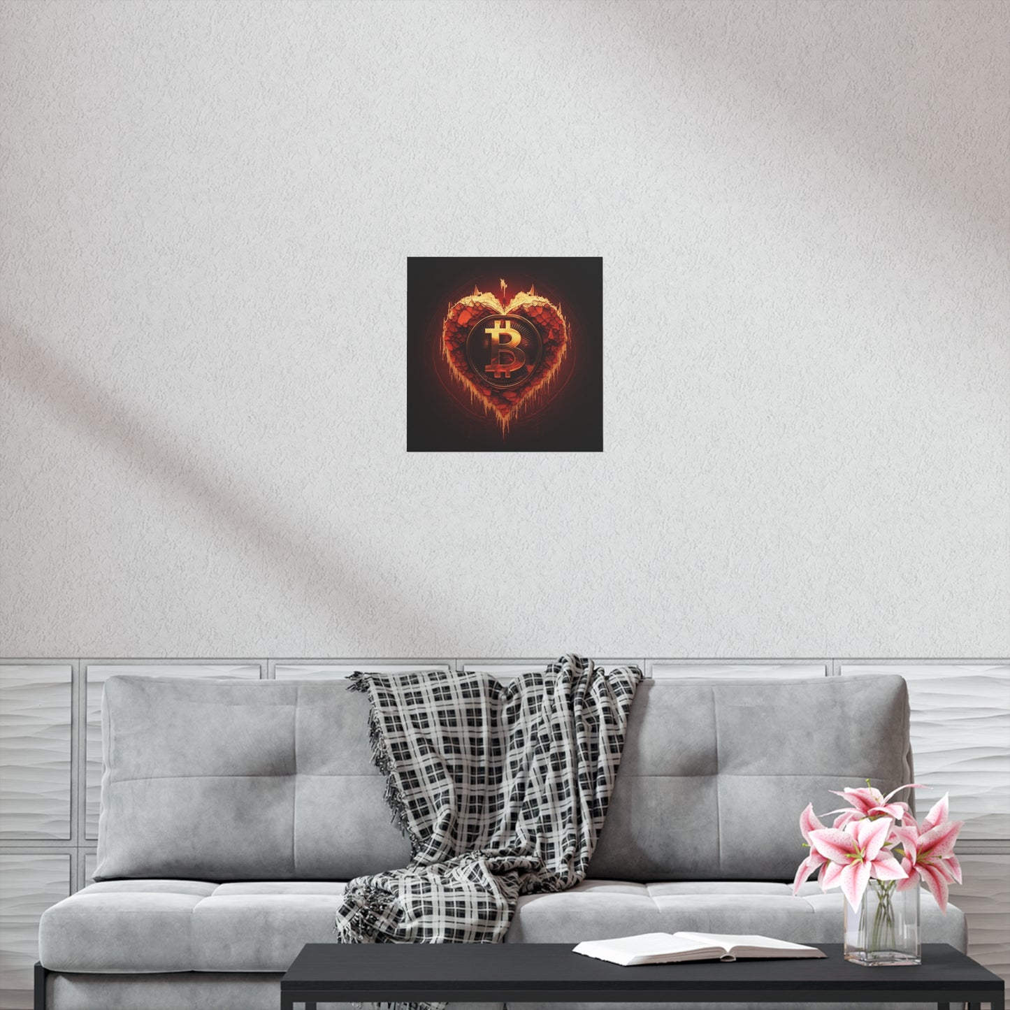 Love Bitcoin Poster