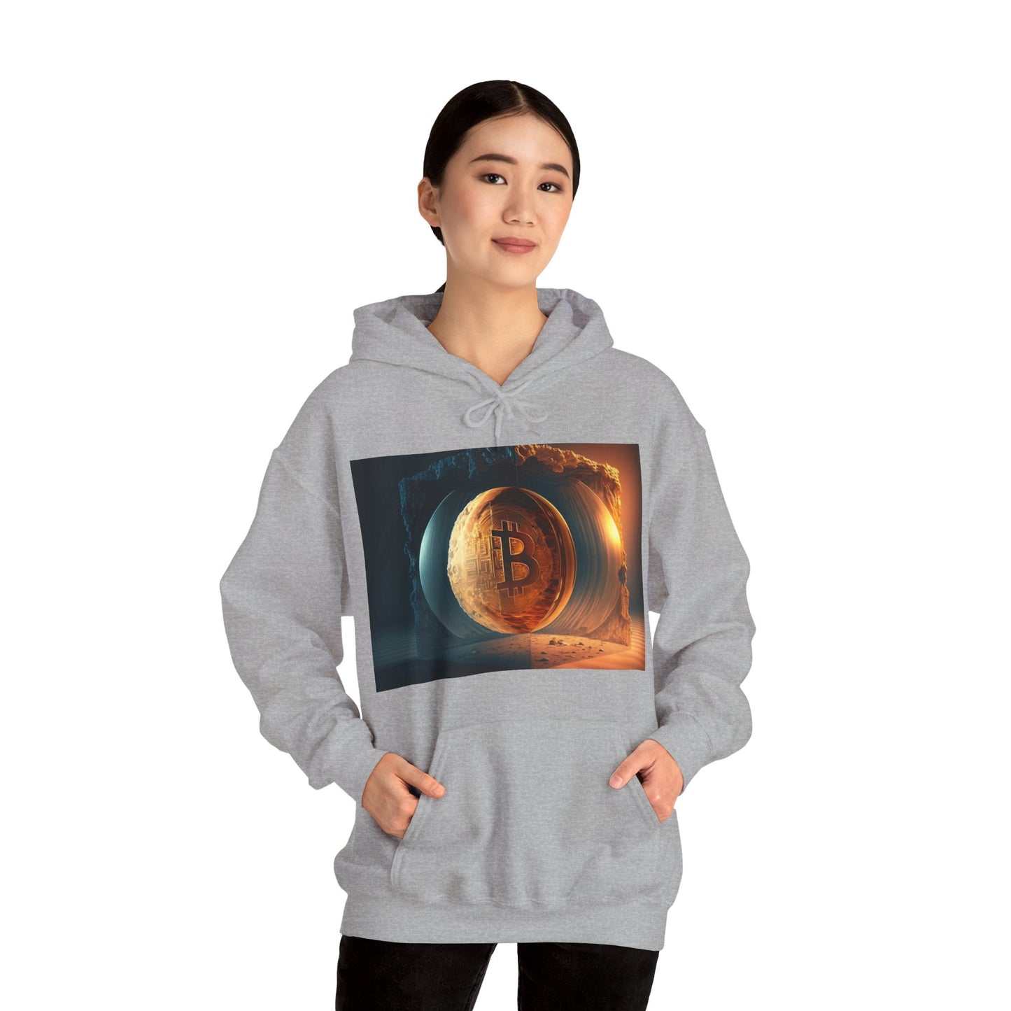 4th Dimension of Bitcoin Hoodie