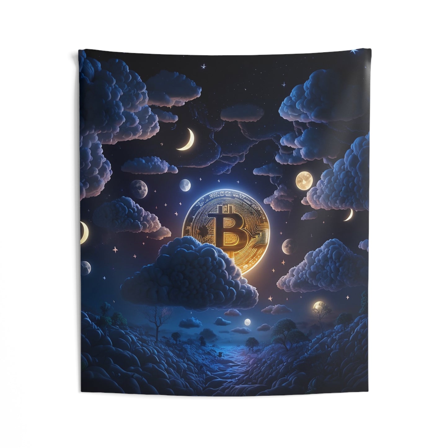 Dreaming of Bitcoin Wall Tapestry