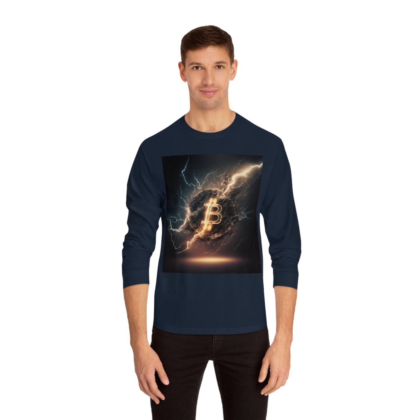 Bitcoin Lightning Long Sleeve