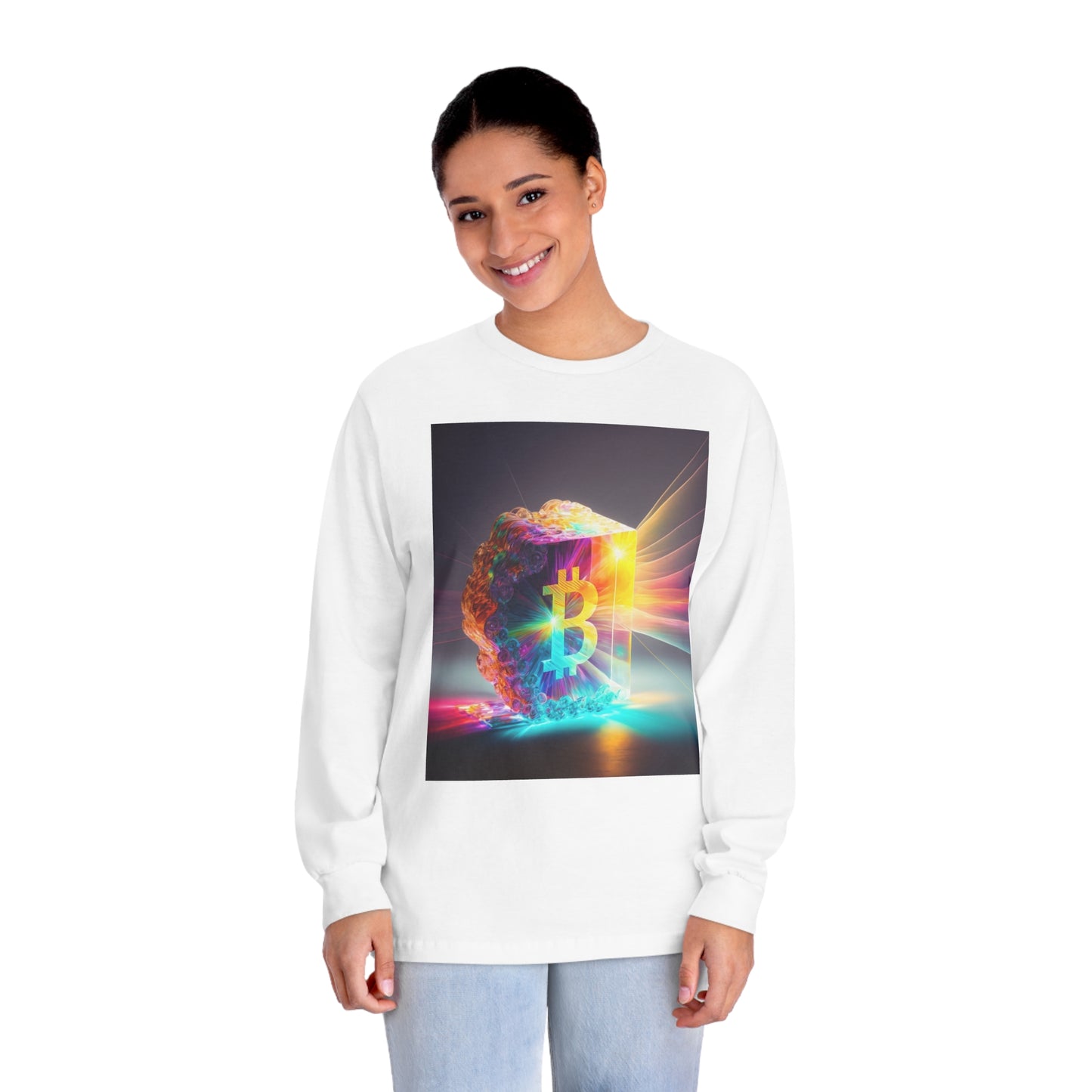 Bitcoin Prism Long Sleeve