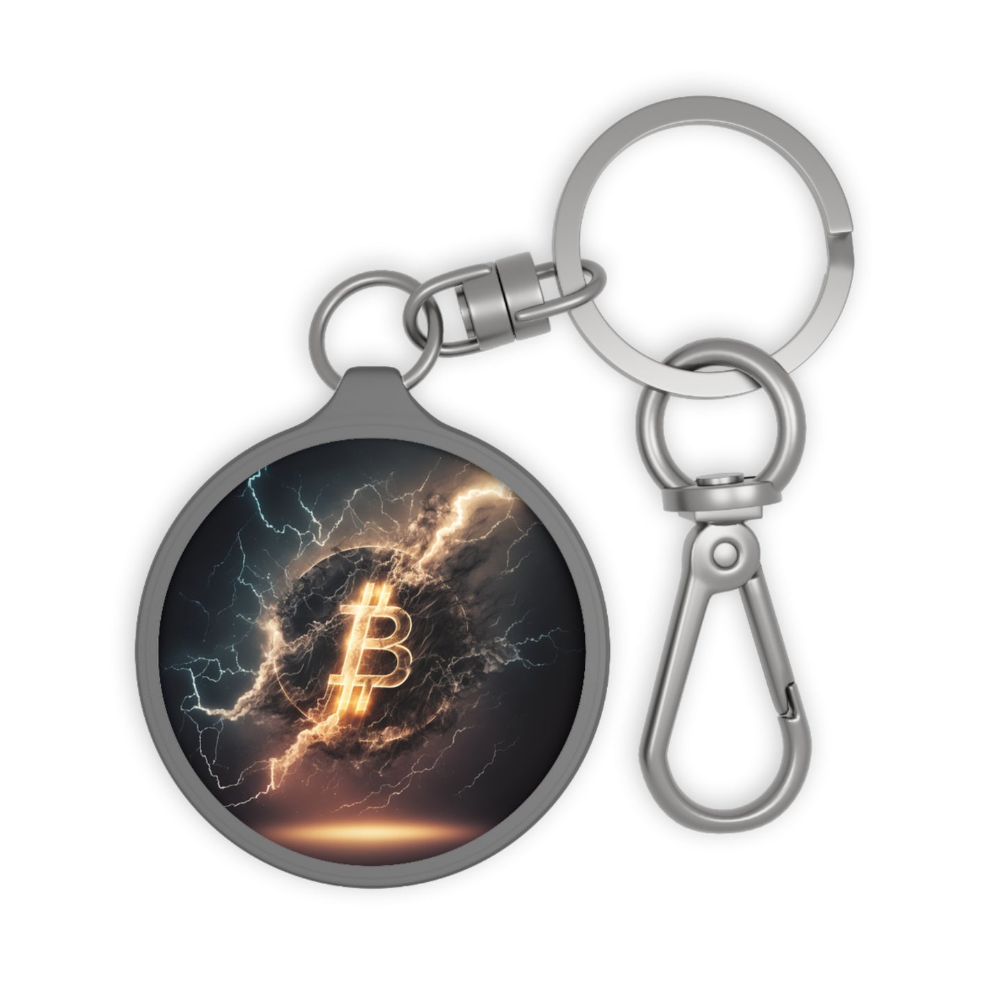Bitcoin Lightning Keyring Tag