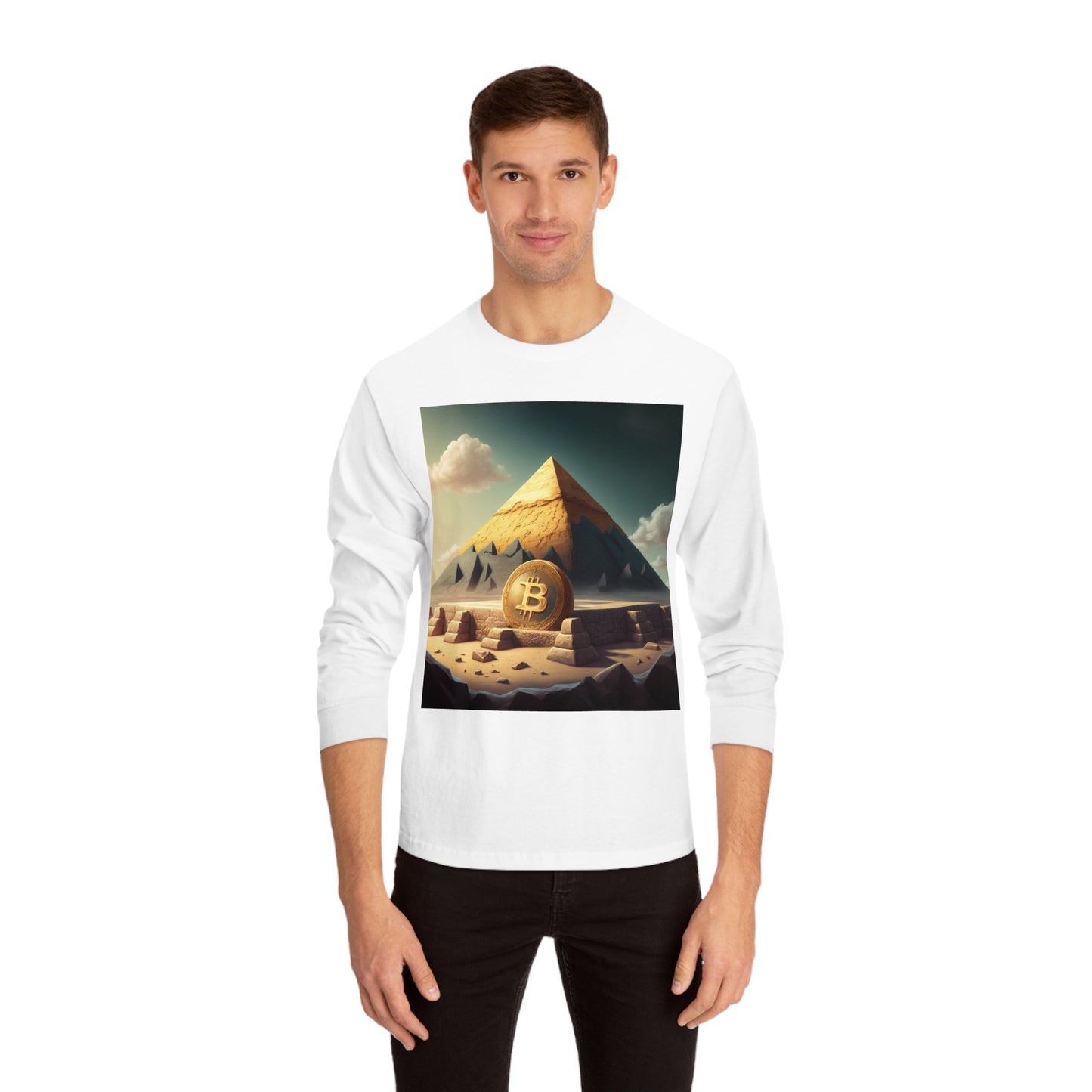 Bitcoin Pyramid Long Sleeve