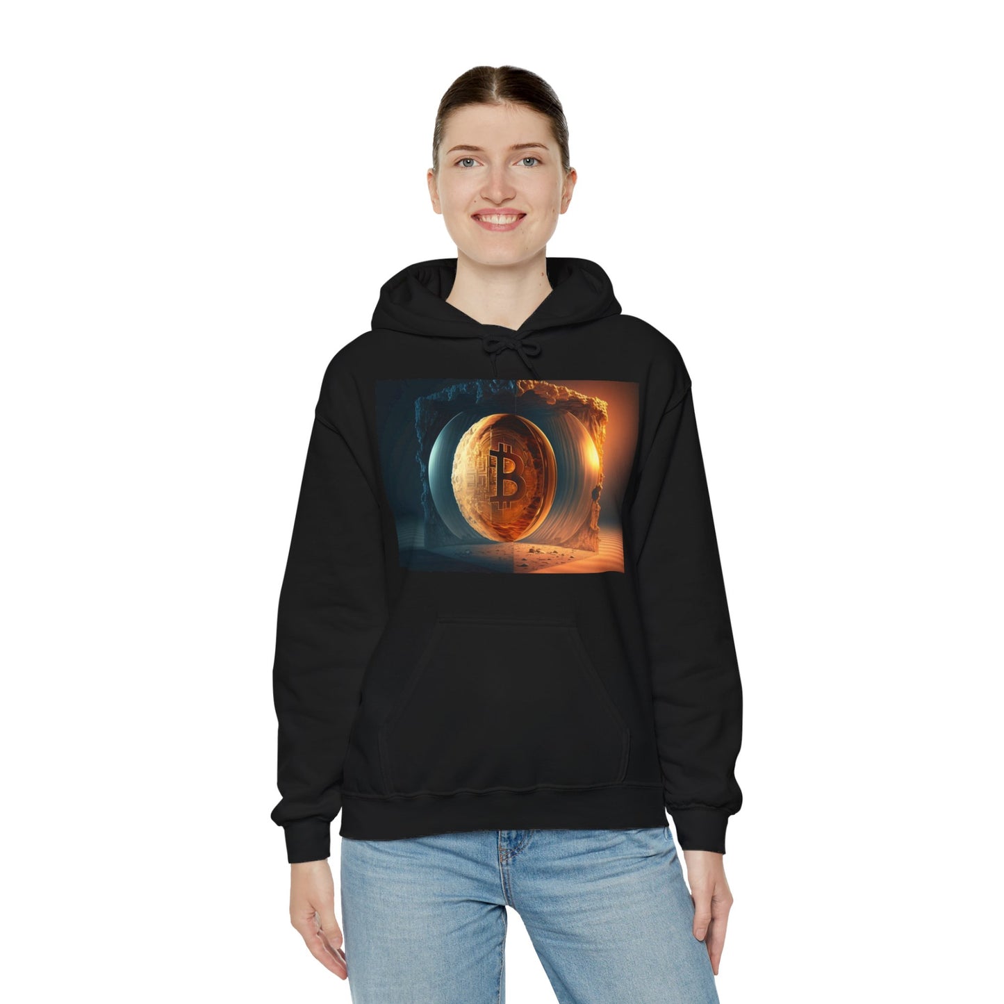 4th Dimension of Bitcoin Hoodie
