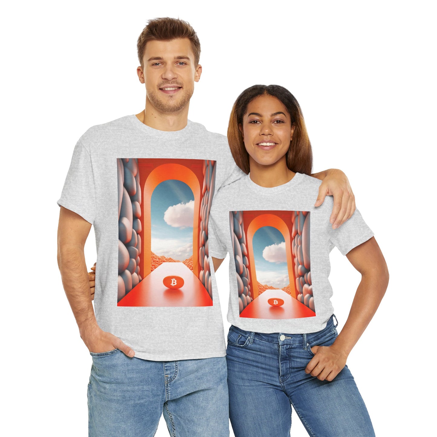 Orange Pill Archway Tshirt