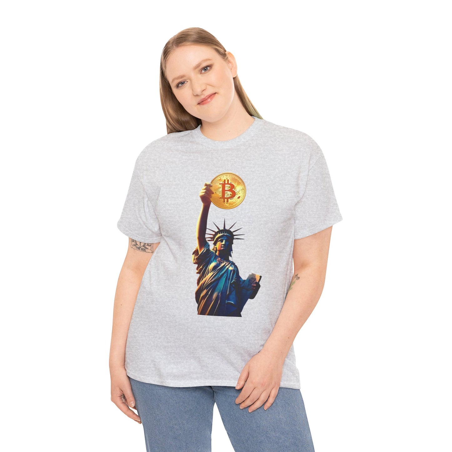 Lady Bitcoin Tshirt