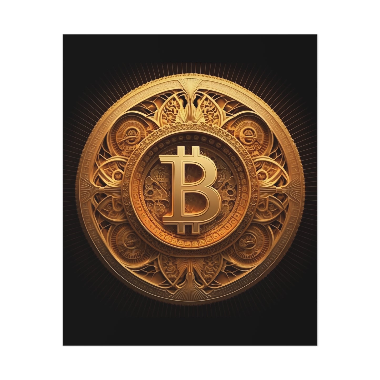 Bitcoin Shrine Poster