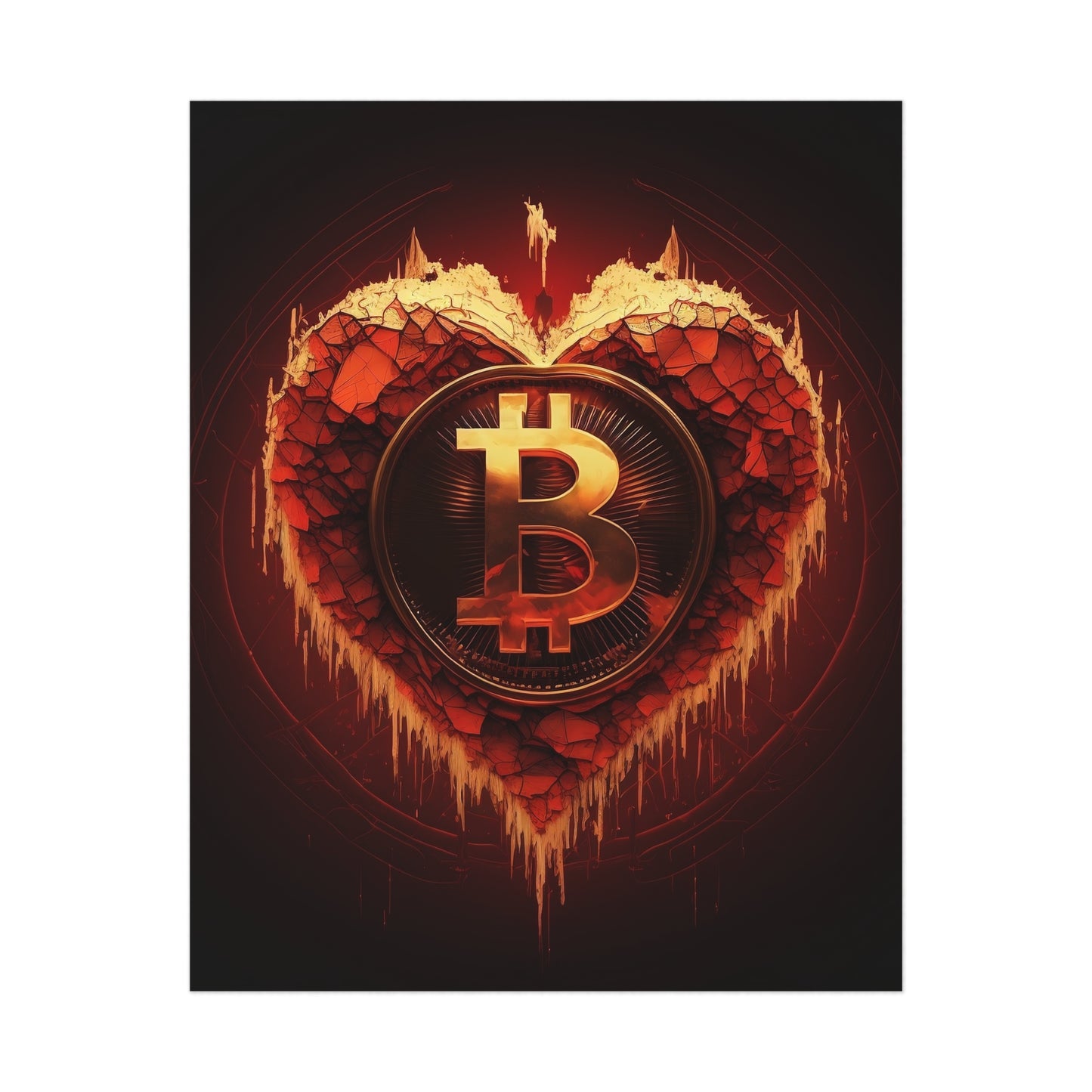 Love Bitcoin Poster