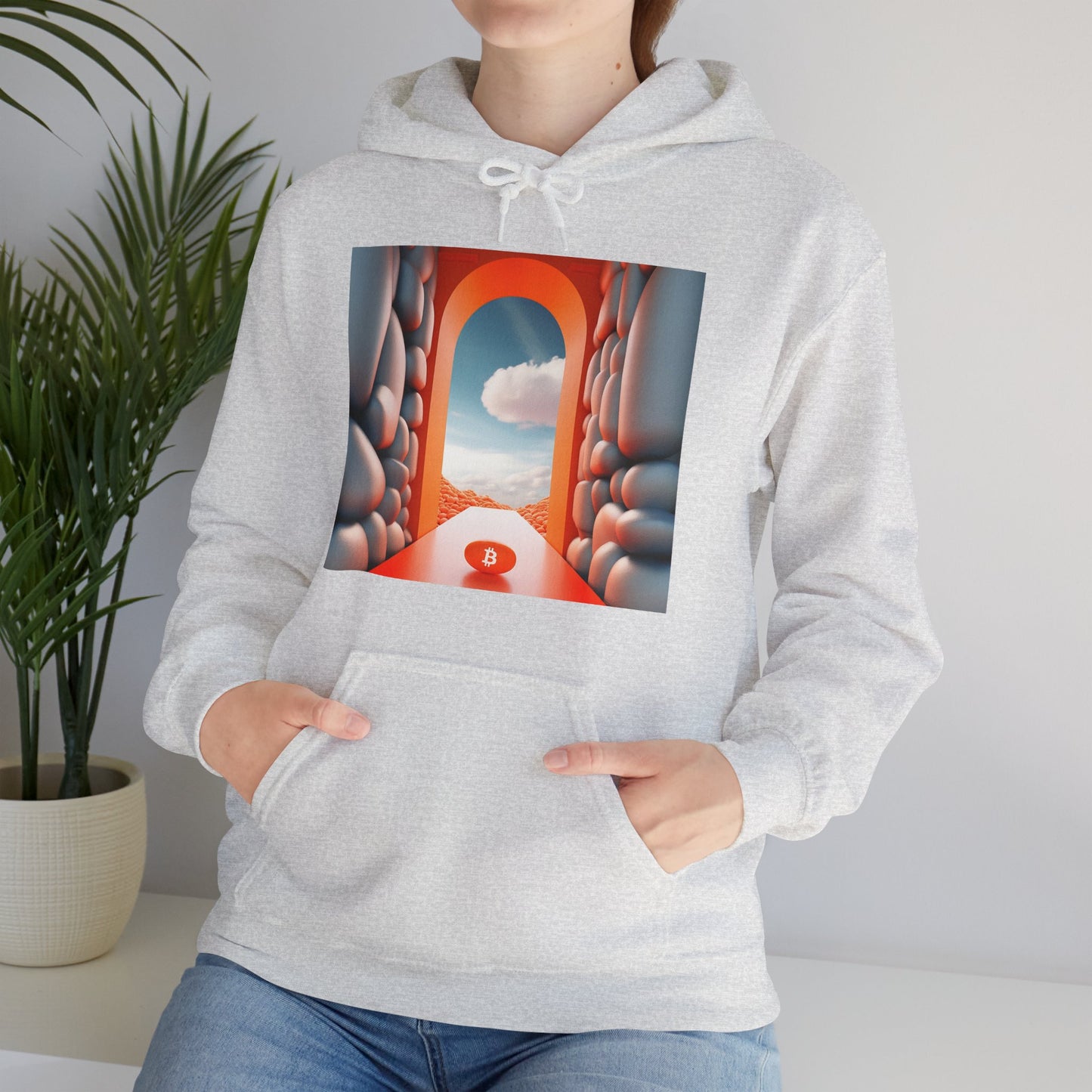 Orange Pill Archway Hoodie