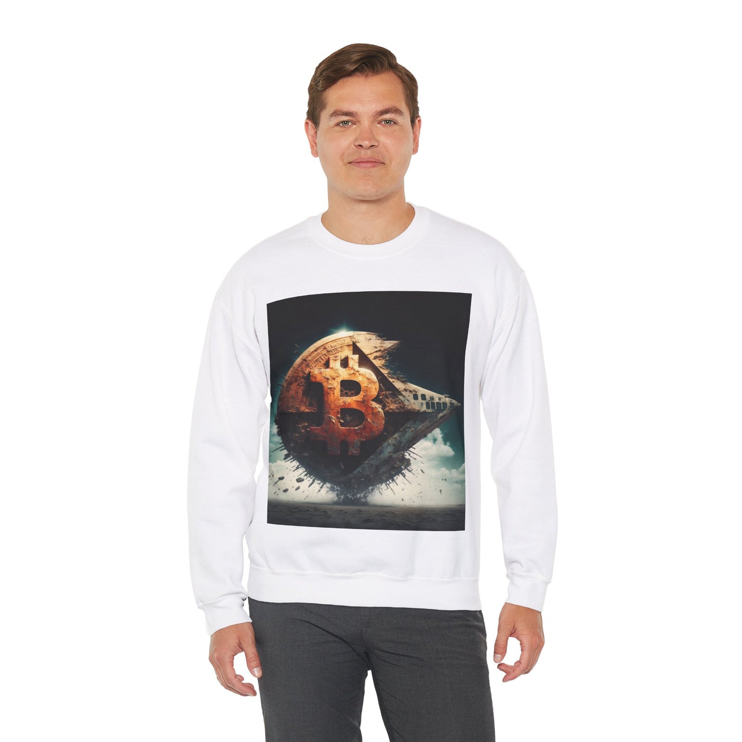 Bitcoin Starship Sweater