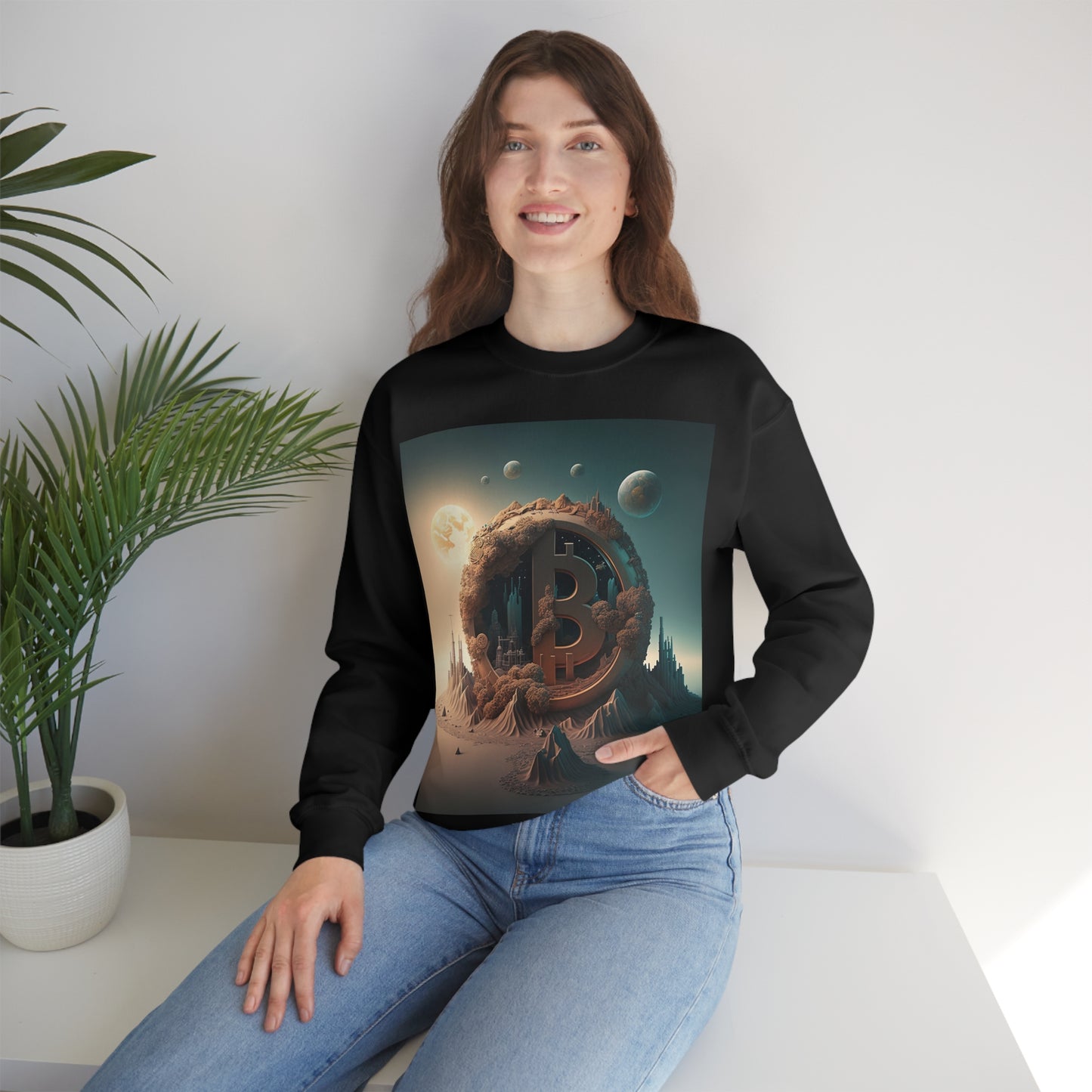 4th Globe of Bitcoin Sweater