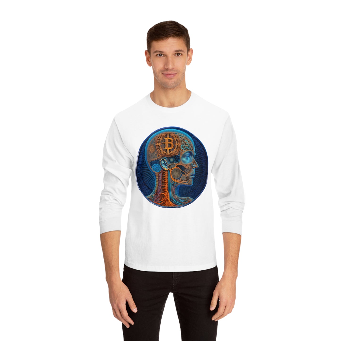 Bitcoin Anatomy Long Sleeve Shirt