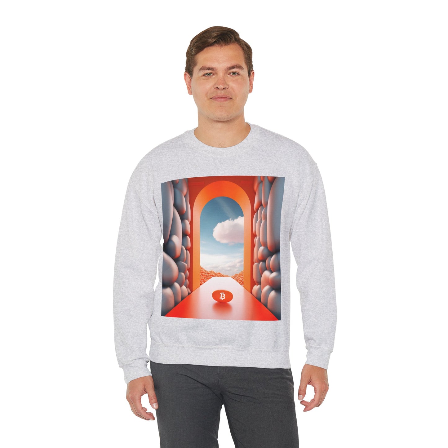 Orange Pill Archway Sweater