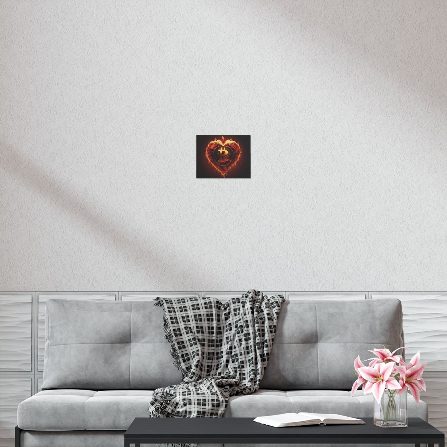 Love Bitcoin Poster