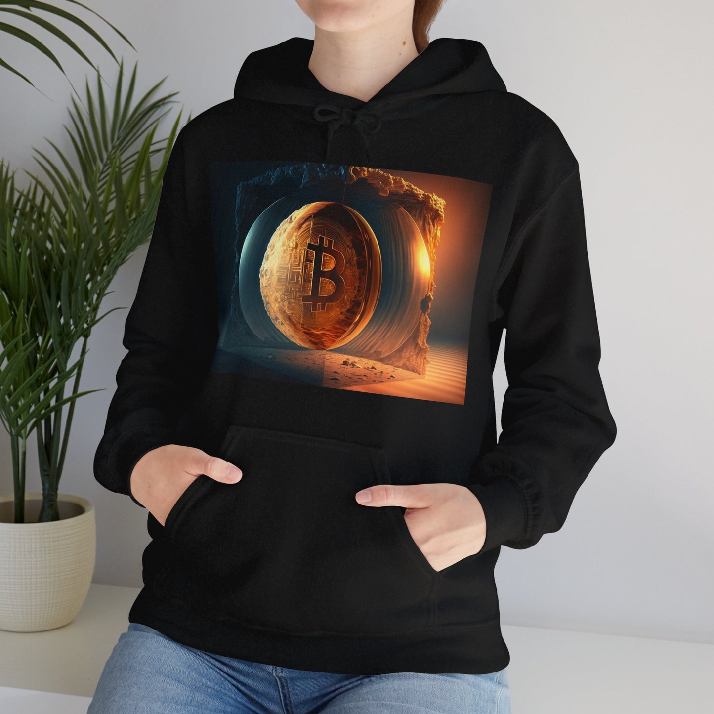 4th Dimension of Bitcoin Hoodie