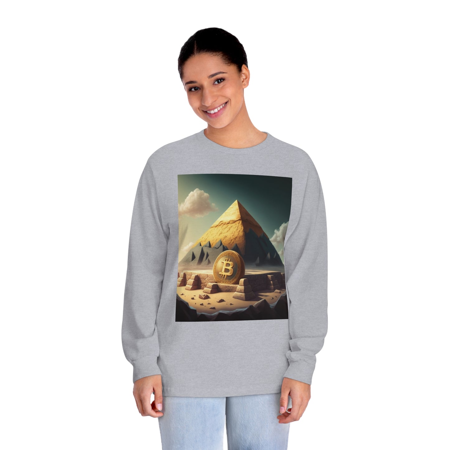 Bitcoin Pyramid Long Sleeve