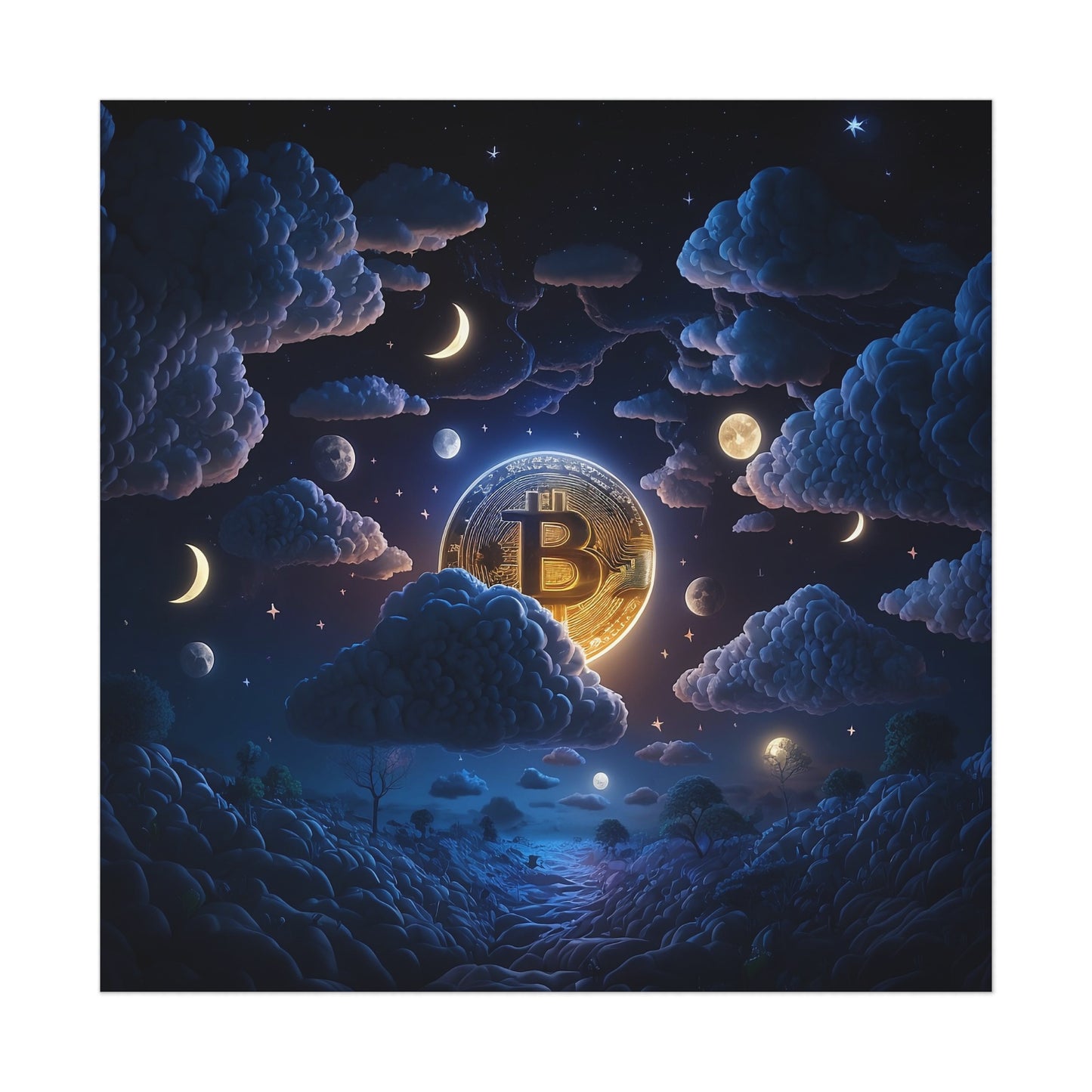 Dreaming of Bitcoin Poster