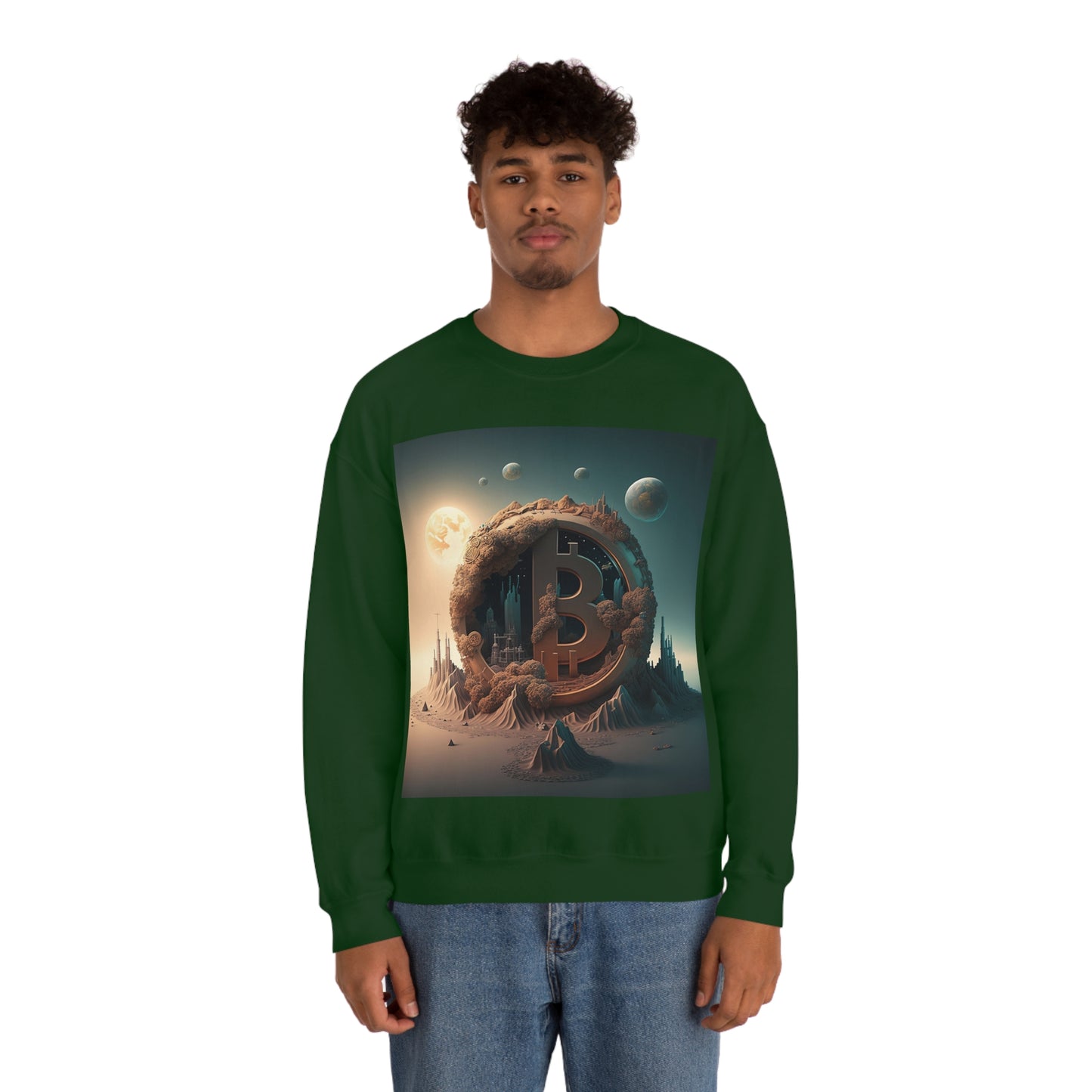 4th Globe of Bitcoin Sweater